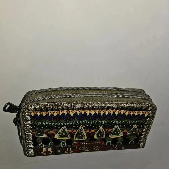 Sakroots Multicolor Zip Around Wallet - Picture 2 of 10